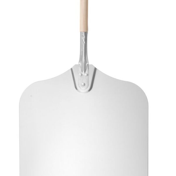 Pizza peel squared with short handle