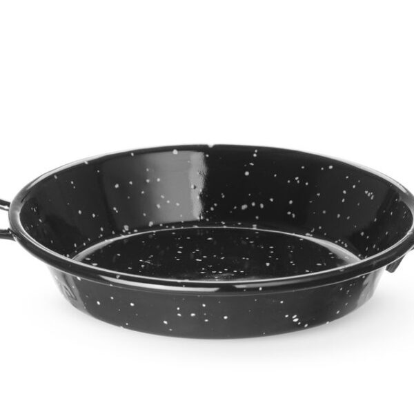 Enamelled pan
