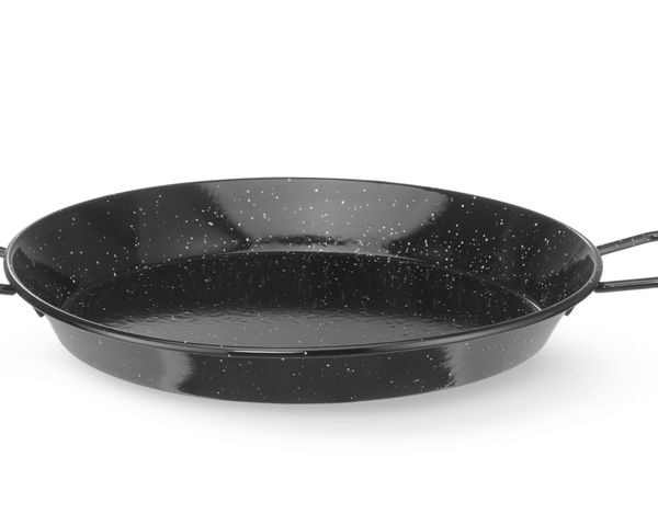 Enamelled pan
