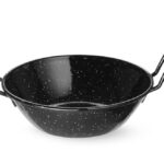 Enamelled paella bowls