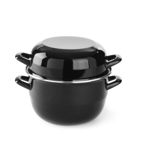 Mussel pan - with lid