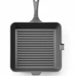 Cast iron grill pan
