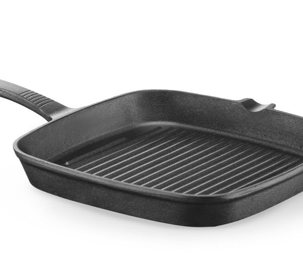 Cast iron grill pan