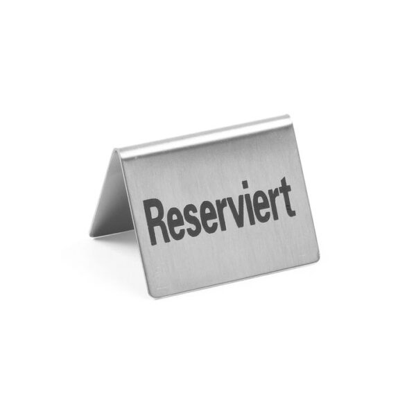 Table sign Reserved - 4 pcs