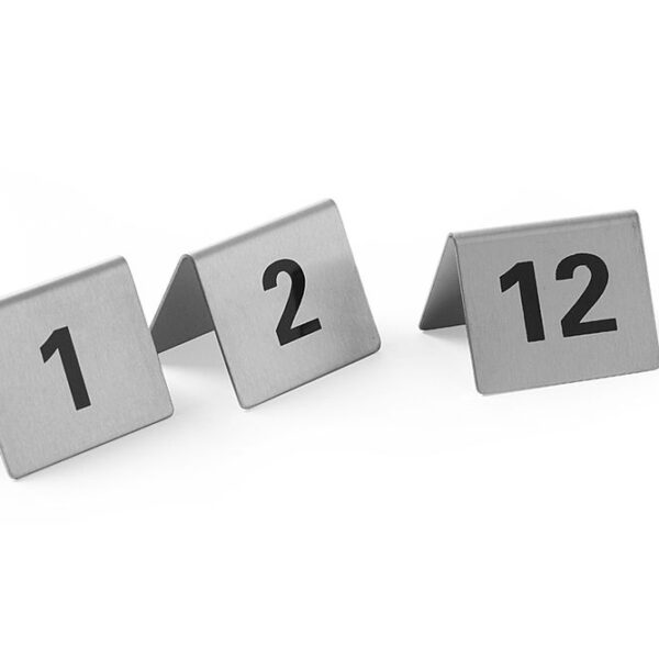 Tablestand numbers