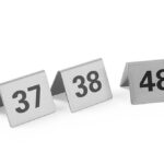 Tablestand numbers