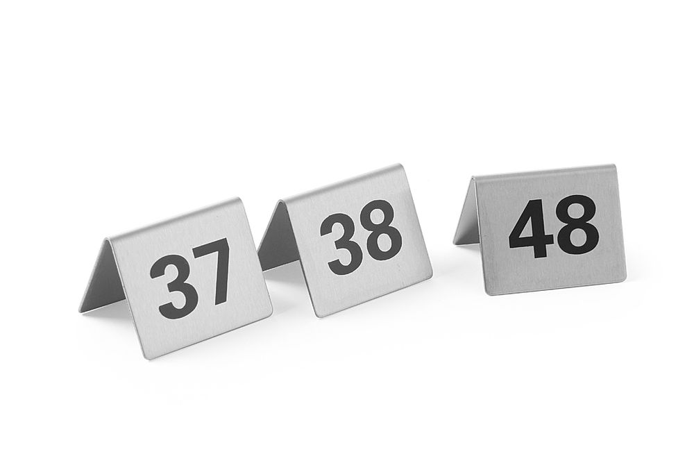 Tablestand numbers