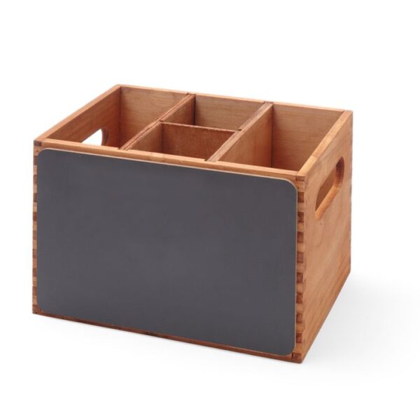 Menu and cutlery box