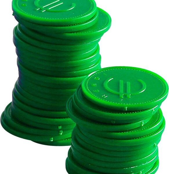 Coin tokens – 100 pcs.