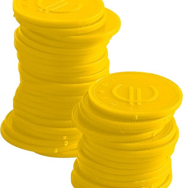 Coin tokens – 100 pcs.