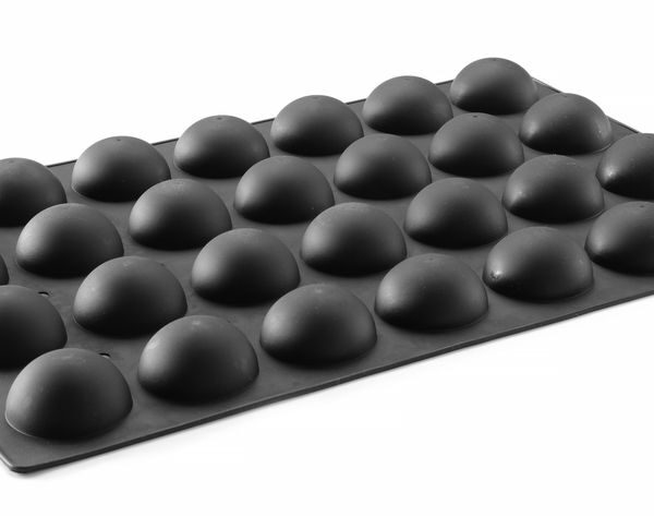 Silicone mould SEMI-SPHERE