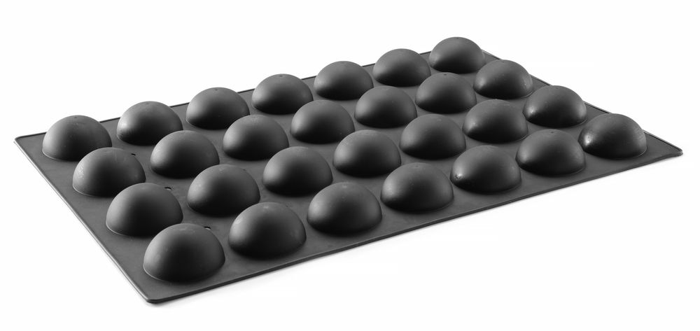 Silicone mould SEMI-SPHERE