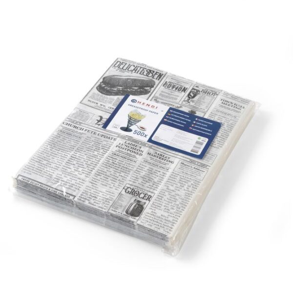 Greaseproof paper