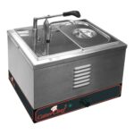 sauzen warmer m/dispenser