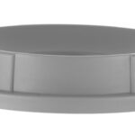 Open cover for round waste bin