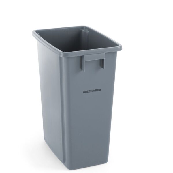 Slim waste bin