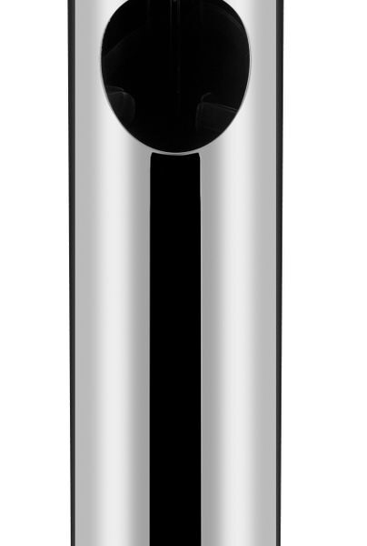 Standing waste bin with ashtray
