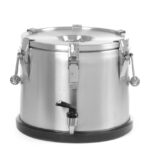 Insulated portable container – with a tap