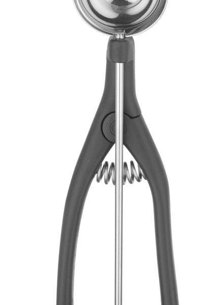 Ice cream scoop for left-handers