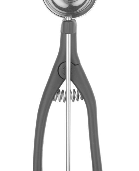 Ice cream scoop for left-handers