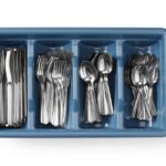 Cutlery set with tray