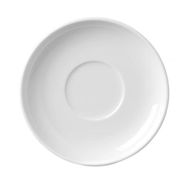 Saucer for coffee and cappuccino cup