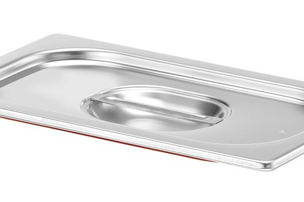 Lid for GN containers with silicone rim