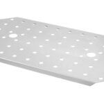Perforated drip shelf for GN containers