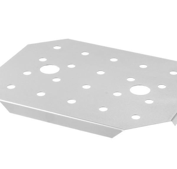 Perforated drip shelf for GN containers