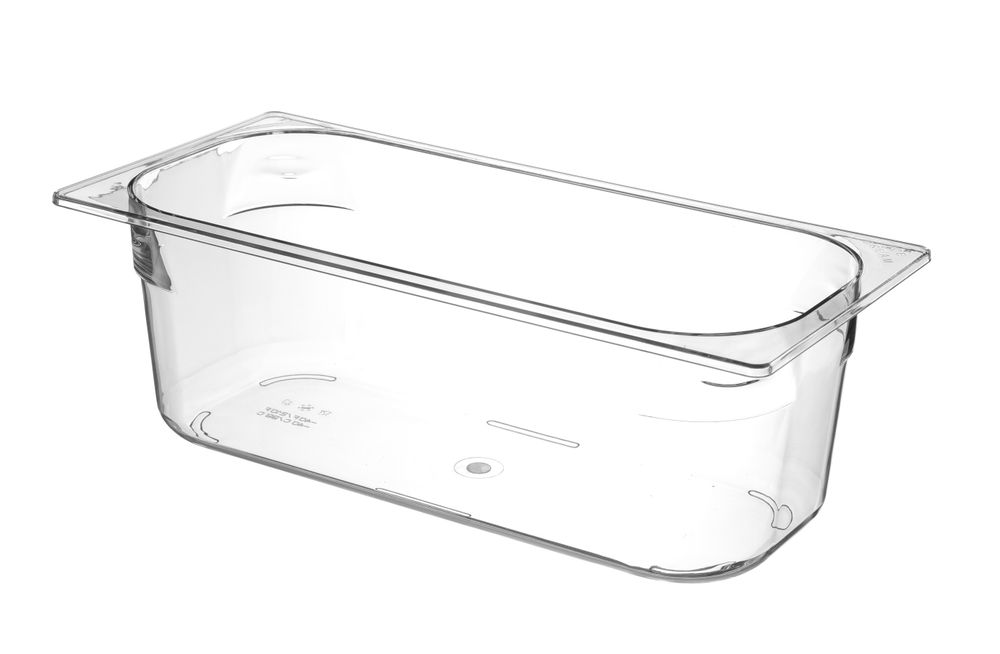 Polycarbonate ice cream container