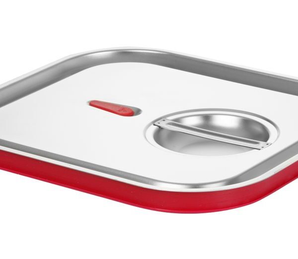 Lid for GN containers with silicone rim