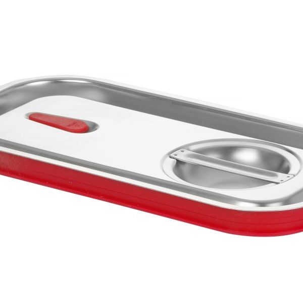 Lid for GN containers with silicone rim