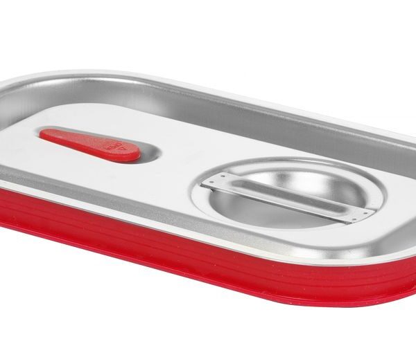 Lid for GN containers with silicone rim