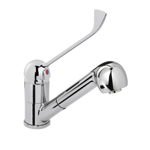 Pull-out basin tap
