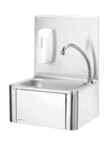 Hendi - Wasbak - kraan met kniebediening - Afbeelding 4