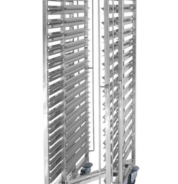 Clearing trolley compact storage - 15 x GN 1/1