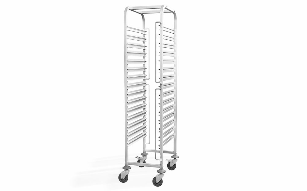 Clearing trolley - 15 x GN 1/1