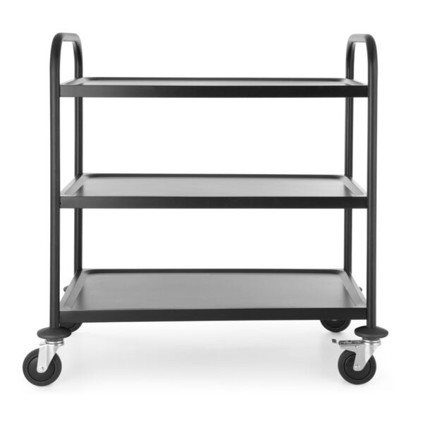 Serving trolley matt black