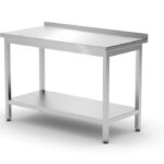 Wall table with shelf – bolted