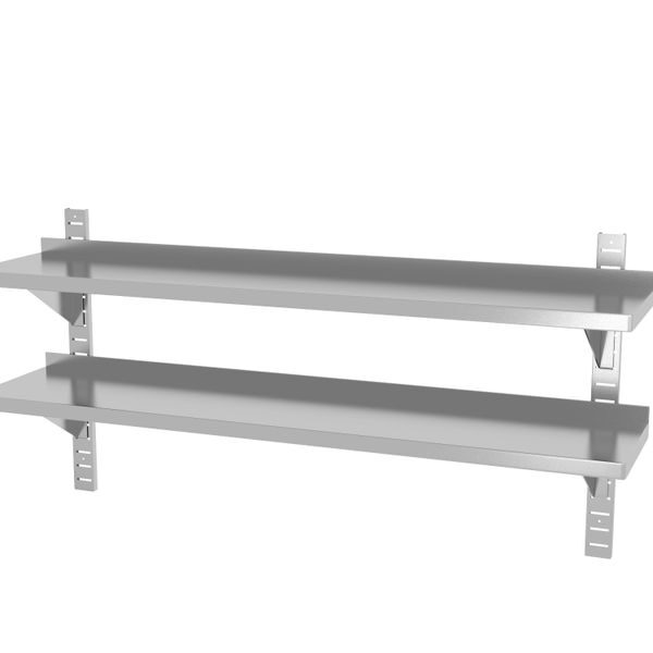 Double wall shelf