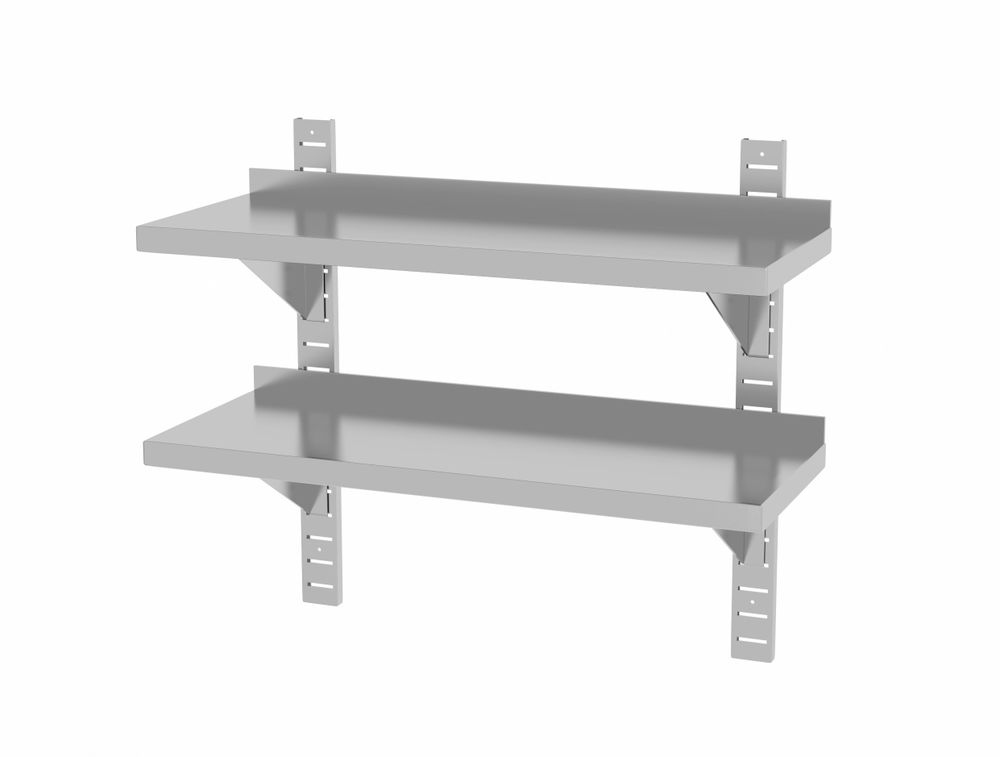 Double wall shelf