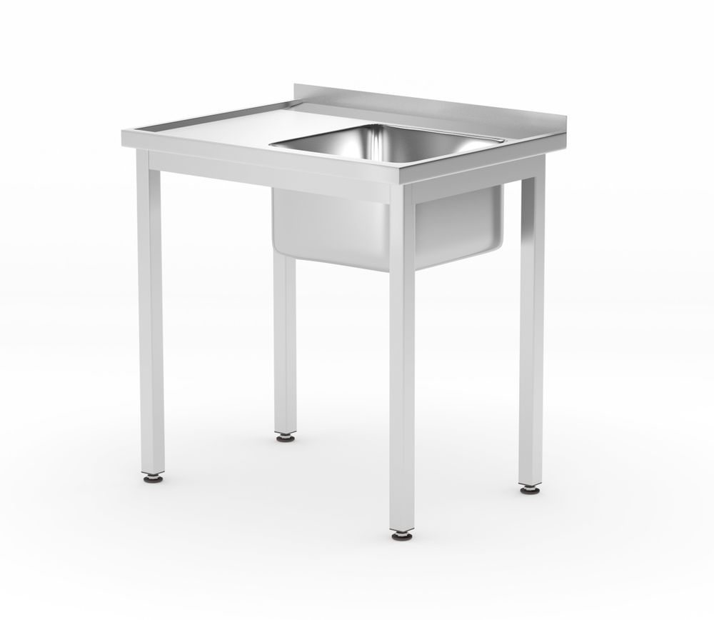 Sink table with shelf – bolted