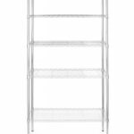 Storage rack with 5 shelves