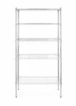 Storage rack with 5 shelves