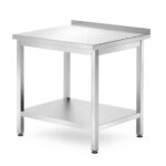 Wall table with a shelf – bolted