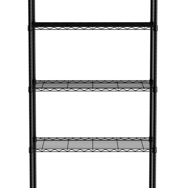 Storage rack with 5 shelves