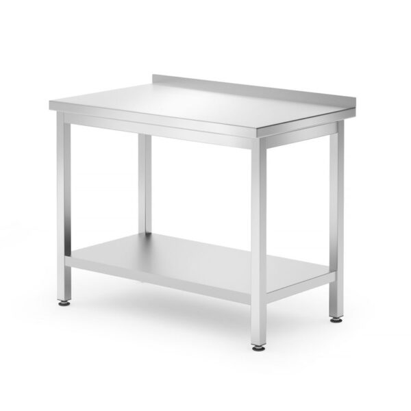 Wall table with shelf – bolted