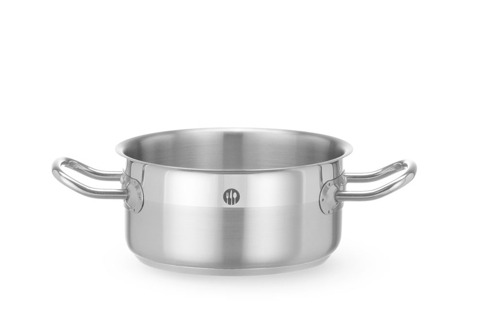 Stew pot low - without lid