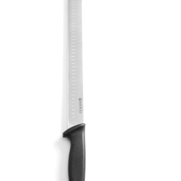 Ham/kebab knife with the Granton edge