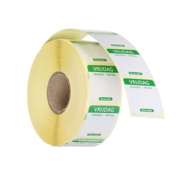 Daily food safety labels